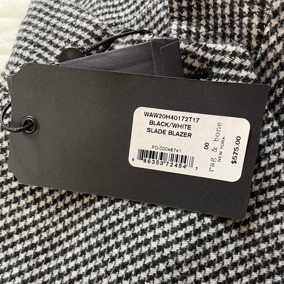 Rag Bone Slade Wool Blazer Jacker - Picture 8 of 8